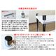 Simple 収納ラック/収納棚 【幅60cm 4段】 ホワイト 〔キッチン収納 リビング収納 ディスプレイ家具 什器〕 - 縮小画像3