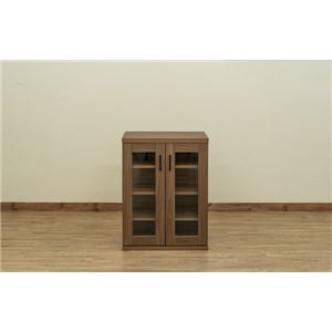 CORTE キャビネット 60cm幅 ウォールナット （WAL） - 拡大画像