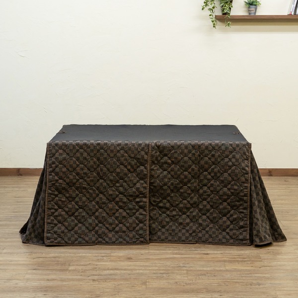 ダイニングコタツ用掛け布団 135×85cm 長方形  【代引不可】