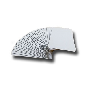 無地プラスチックカード/オフィス用品 【100枚セット厚さ0.76 mm】 クレジットカードサイズ 材質：PVC 日本製