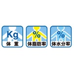 体組成計ヘルスメーターGH-40 No.73473 border=