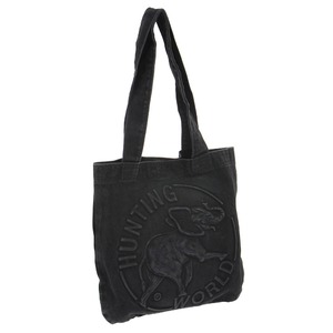 HUNTING WORLD（ハンティングワールド） DT-M-132 DENIM TOTE/BLK 手提げバッグ