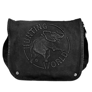 HUNTING WORLD（ハンティングワールド） D-BL-S/M-131 DENIM TOTE/BLK ショルダーバッグ