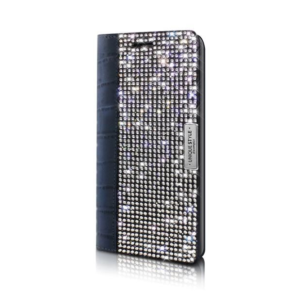 【Galaxy S6 edge ケース】Wannabe Leather Diary(ワナビーレザーダイアリー) DP6328GS6E ネイビー