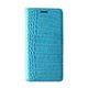 【Galaxy S6 ケース】GAZE Vivid Croco Diary（ゲイズ ビビッドクロコダイアリー） GZ6094GS6 コーラルブルー - 縮小画像1