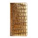 【Galaxy S6 edge ケース】GAZE Gold Croco Diary（ゲイズ ゴールドクロコダイアリー） GZ6115GS6E ゴールド - 縮小画像1