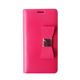 【Galaxy S6 ケース】LAYBLOCK Ribbon Classic Diary（レイブロック リボンクラシックダイアリー） LB6096GS6 ホットピンク - 縮小画像1