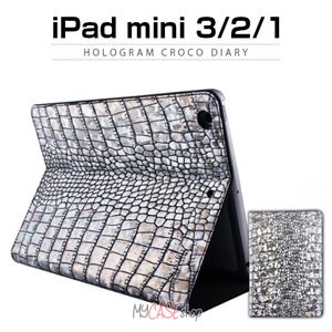 GAZE iPad Mini 3 Hologram Croco Diary 商品写真1