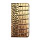 GAZE iPhone SE Gold Croco Diary - 縮小画像1