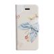 Happymori iPhone5/5s Dot Scarf Diary ブルー - 縮小画像1