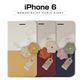 Happymori iPhone6 Memories of Paris Diary ワインレッド - 縮小画像1