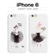 Happymori iPhone6 Sweet Girl Bar ブラック - 縮小画像1