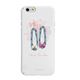 Happymori iPhone6/6S Cherry Flat Shoes Bar ピンク - 縮小画像1