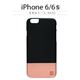 Man＆Wood iPhone6/6s 天然木ケース Nero ブラックフレーム - 縮小画像1