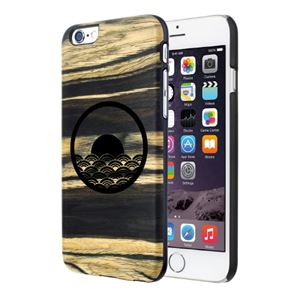 Man&Wood BLACK LABEL iPhone6s/6 天然木香るケース 日の出 White Ebony 商品写真3