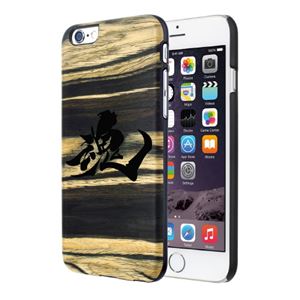 Man&Wood BLACK LABEL iPhone6s/6 天然木香るケース 魂 White Ebony 商品写真3