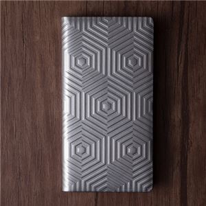 SLG Design iPhone6 D4 Metal Leather Diary クローム 商品写真2