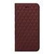 araree iPhone6 Plus Diamond Cube Diary ワイン - 縮小画像1