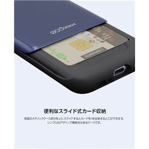 ECODESIGN Galaxy S8 ECO Slide Case ネイビー 商品写真3