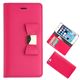 LAYBLOCK iPhone6 Ribbon Classic Diary ホットピンク - 縮小画像1