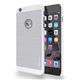 SG iPhone6 ALU ロゴイルミネーションケース Bubble ホワイト+シルバー - 縮小画像1