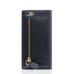 SLG Design iPhone6/6S Saffiano Zipper Case ネイビー 商品写真1