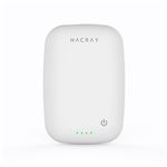 HACRAY ワイヤレス充電器+モバイルバッテリー Cable-Free Mobile Battery ホワイト