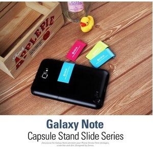 Z999GNT★GALAXY Note SC-05Dケース BlackPink Capsule Stand Slide スタンド付  商品写真4
