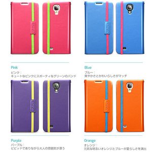 ★【docomo】GALAXY S4 SC-04E Masstige Color Touch Diary (マステージ カラータッチダイアリー)-ピンク 商品写真3