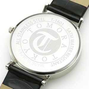 TOMORA TOKYO(トモラトウキョウ) 腕時計 日本製 T-1601-SBKBK 商品写真5