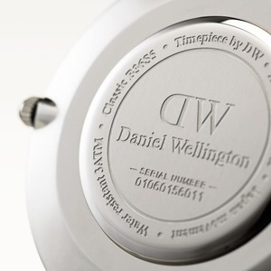 Daniel Wellington(ダニエルウェリントン)　CLASSIC BLACK Silver 36mm　Durham 商品写真3