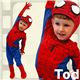 コスプレ衣装/コスチューム 【Kids Todサイズ 子供用】 ポリエステル スパイダーマン 『Spiderman』 〔ハロウィン イベント〕 - 縮小画像2
