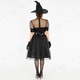 コスプレ衣装/コスチューム 【Black witch（ブラックウィッチ）】 『CLUB QUEEN』 レディース 〔ハロウィン イベント〕 - 縮小画像4