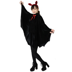 コスプレ衣装/コスチューム 【コウモリケープ】 レディース 〔ハロウィン イベント パーティー〕 - 拡大画像
