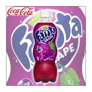 【まとめ買い】コカ・コーラ ファンタ グレープ ペットボトル 500ml×24本（1ケース） - 拡大画像