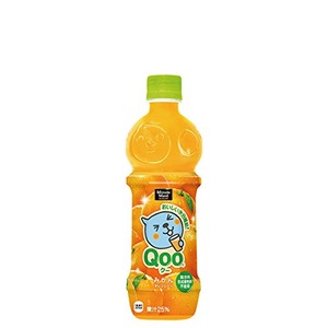【まとめ買い】コカ・コーラ ミニッツメイド Qoo（クー） わくわくオレンジ ペットボトル 470ml×24本（1ケース） - 拡大画像