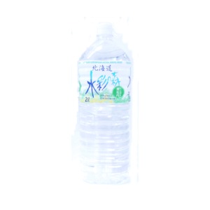 【6本入り】水彩の森　ミネラルウォーター　2L(2000ml) ペットボトル　1ケース(ケース販売)北海道黒松内の水 まとめ買い 商品写真