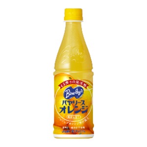 【まとめ買い】アサヒ バヤリース オレンジ ペットボトル 430ml×24本(1ケース) 商品写真