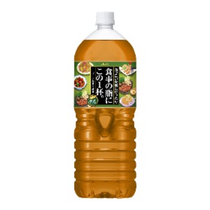 【まとめ買い】アサヒ  食事の脂にこの1杯。緑茶ブレンド PET 2.0L×6本（1ケース） - 拡大画像