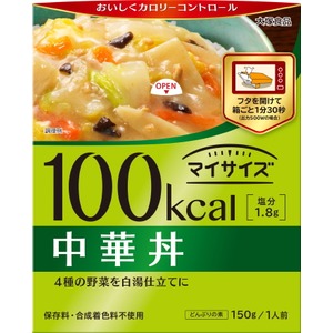 【まとめ買い】大塚食品 100kcalマイサイズ 中華丼 150g 10個 - 拡大画像