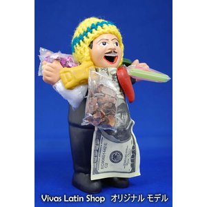 【エケコ人形15cm】ミックス色、人気サイズの15cm、色の指定ができません(ペルー直輸入) 商品写真5