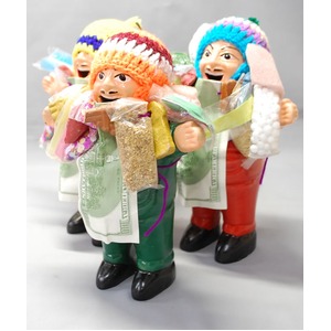 【エケコ人形18cm】ミックス色 エケコ人形 18cm タイプ1 顔にホリのあるタイプのエケコ人形  商品写真5