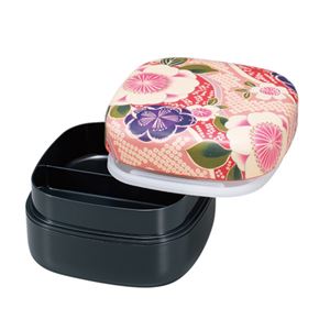 たつみや お重 お弁当箱 2段重 桜ピンク 商品写真1