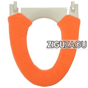 オカトー 便座カバー 洗浄便座用 ZIGUZAGU オレンジ 商品写真1