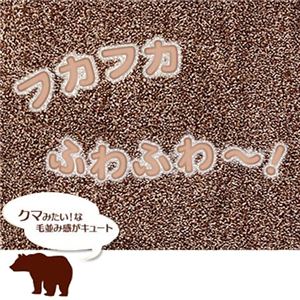 オカトー ファミーユ トイレマット レギュラーサイズ ブラウン 商品写真3