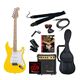 PG エレキギター 初心者入門エントリーセット ストラトキャスタータイプ ST-180M/YW イエロー - 縮小画像1