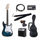 PG エレキギター 初心者入門バリューセット ストラトキャスタータイプ ST-180/BLS ブルーサンバースト - 縮小画像1