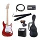 PG エレキギター 初心者入門バリューセット ストラトキャスタータイプ ST-180M/MRD メタリックレッド - 縮小画像1