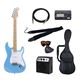 PG エレキギター 初心者入門バリューセット ストラトキャスタータイプ ST-180M/UBL ライトブルー - 縮小画像1
