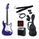PG エレキギター 初心者入門ライトセット ストラトキャスタータイプ ST-180/MBL メタリックブルー - 縮小画像1